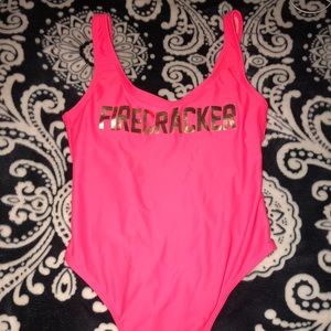 Firecracker swimsuit 🔥